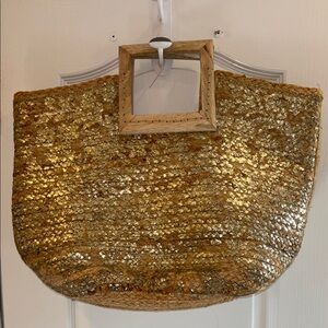 Antik Kraft Gold Tote Bag